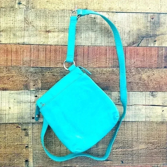 Hobo Sarah Turquoise Crossbody Bag - Picture 3 of 8